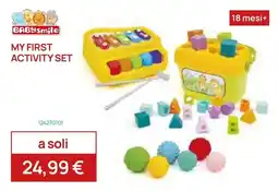 Prenatal Baby smile My First Activity Set offerta