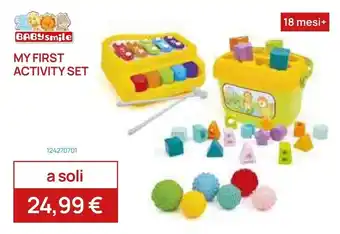 Baby smile My First Activity Set