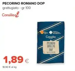 Tigre Pecorino romano dop grattugiato offerta