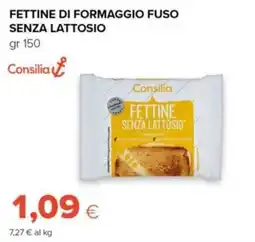 Tigre Fettine di formaggio fuso senza lattosio Consilia offerta