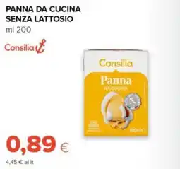 Tigre Panna da cucina senza lattosio Consilia offerta