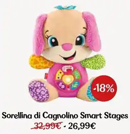 Prenatal Sorellina di Cagnolino Smart Stages offerta