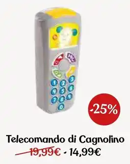 Prenatal Telecomando di Cagnolino offerta