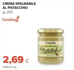 Tigre Crema spalmabile al pistacchio Consilia offerta