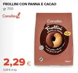 Tigre Frollini con panna e cacao Consilia offerta