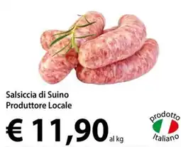 Cadoro Salsiccia di Suino Produttore Locale offerta