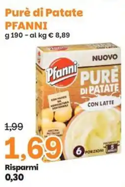 Prix Quality Pure di Patate Pfanni offerta
