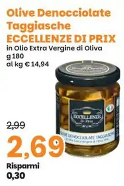 Prix Quality Olive Denocciolate Taggiasche Eccellenze di Prix offerta