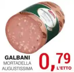 Supermercati Spesa Mia Galbani mortadella augustissima offerta