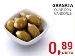 Supermercati Spesa Mia Granata olive con mandorle offerta