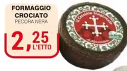 Supermercati Spesa Mia Formaggio crociato pecora nera offerta