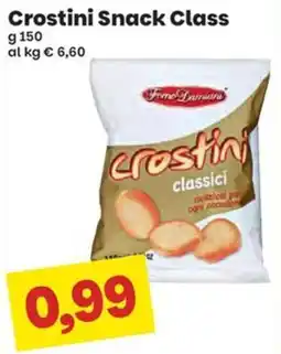 Prix Quality Crostini Snack Class Forno Damiani offerta