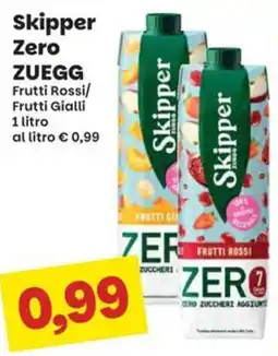 Prix Quality Skipper Zero ZUEGG offerta