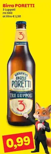 Prix Quality Birra Poretti 3 Luppoli offerta