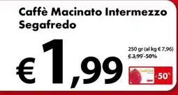 Cadoro Caffè Macinato Intermezzo Segafredo offerta