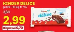 Prix Quality Kinder Delice offerta