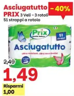 Prix Quality Asciugatutto Prix offerta