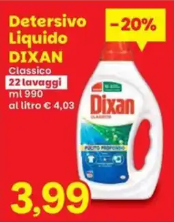 Prix Quality Detersivo liquido Dixan Classico offerta