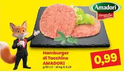 Prix Quality Hamburger di Tacchino AMADORI offerta