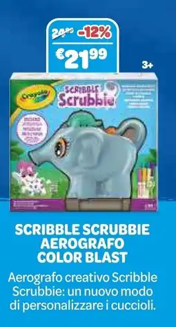 Prenatal Scribble Scrubbie Aerografo Color Blast offerta
