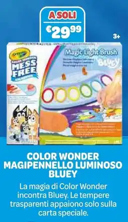 Prenatal Color Wonder Magipennello luminoso Bluey offerta