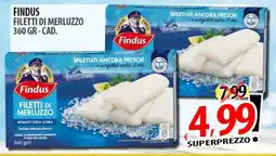 Il Genio Supermercato Findus filetti di merluzzo offerta