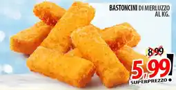 Il Genio Supermercato Bastoncini di merluzzo offerta