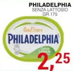Supermercati Spesa Mia Philadelphia senza lattosio offerta