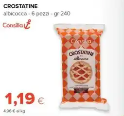 Tigre Crostatine albicocca Consilia offerta