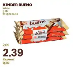 Prix Quality Kinder bueno White offerta