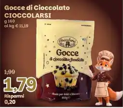 Prix Quality Gocce di Cioccolato Cioccolarsi offerta