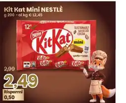 Prix Quality Kit Kat Mini NESTLÉ offerta