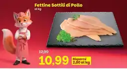 Prix Quality Fettine Sottili di Pollo offerta