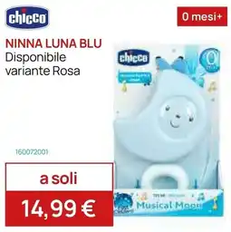 Prenatal Ninna luna blu chicco offerta
