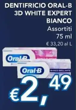 Migross Superstore Dentifricio Oral-B 3D White Expert Bianco offerta