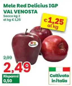 Prix Quality Mele Red Delicius IGP VAL VENOSTA offerta