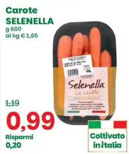 Prix Quality Carote Selenella offerta