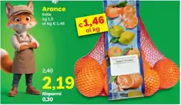 Prix Quality Arance Rete offerta