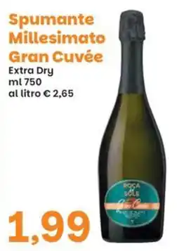 Prix Quality Spumante Millesimato Gran Cuvée offerta