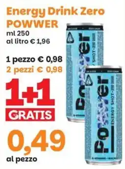 Prix Quality Energy Drink Zero POWWER offerta