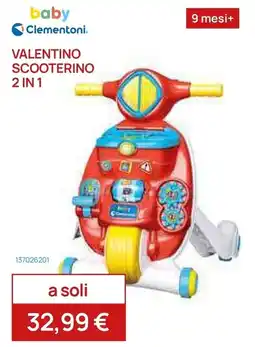 Prenatal Valentino scooterino 2 in 1 offerta