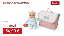 Prenatal Bambola borsa cambio offerta