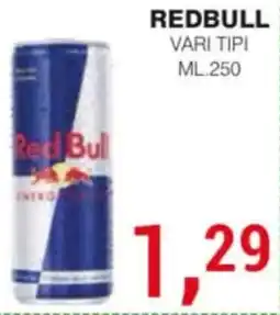 Supermercati Spesa Mia Red Bull offerta