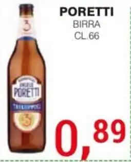 Supermercati Spesa Mia Poretti birra offerta