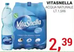 Supermercati Spesa Mia Acqua naturale Vitasnella offerta