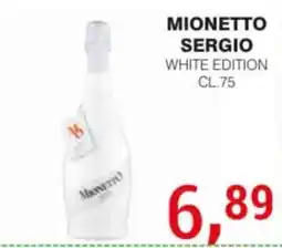 Supermercati Spesa Mia Mionetto Sergio White Edition offerta