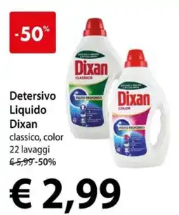Cadoro Detersivo Liquido Dixan offerta