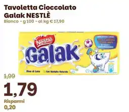 Prix Quality Tavoletta Cioccolato Galak NESTLÉ offerta