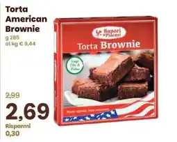 Prix Quality Torta Brownie Saporì e Piaceri offerta