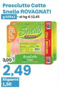 Prix Quality Prosciutto Cotto Snello ROVAGNATI offerta